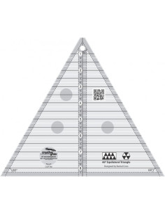 60° Dreieck Lineal 8" Fertigmaß Creative Grids