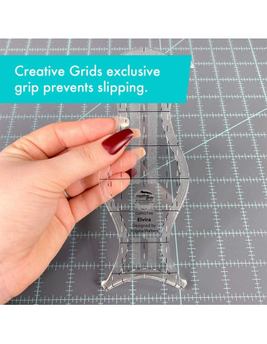 Elvira Lineal für Maschinenquilten Creative Grids