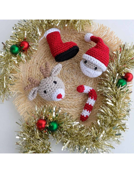 Häkelset - Weihnachtsdekorationen