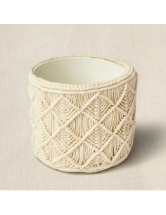 Makramee-Set - Boho-Blumentopf-Set 2