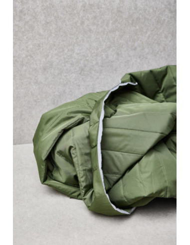 Wasserabweisender gesteppt Stoff Strip - Khaki
