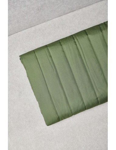 Wasserabweisender gesteppt Stoff Strip - Khaki