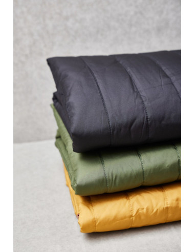 Wasserabweisender gesteppt Stoff Strip - Khaki