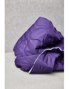 Wasserabweisender Steppstoff Wave - Violett 2