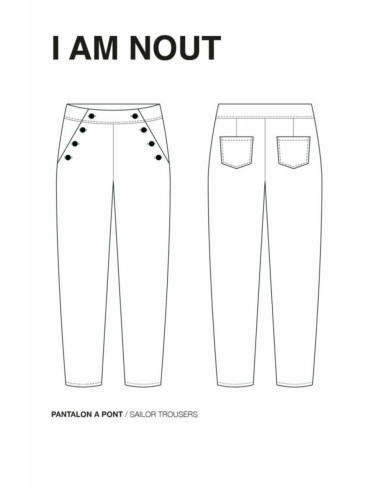 Hosenmuster Nout - I am patterns