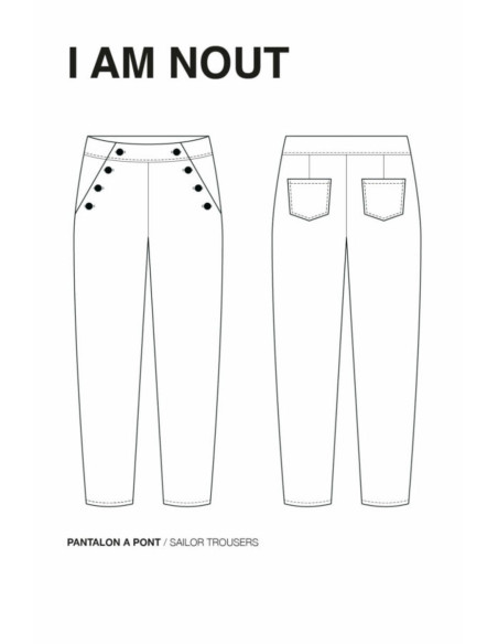 Hosenmuster Nout - I am patterns