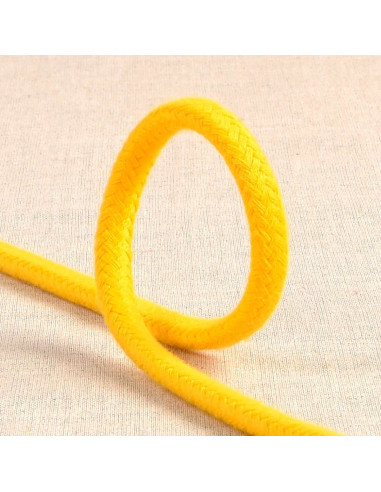 Geflochtene Schnur - Gelbgold
