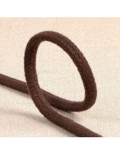 Geflochtene Schnur - Dunkelbraun