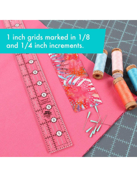 Rechteckige Quilt-Schablone 1,5" x 12,5" Creative Grids