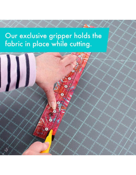 Rechteckige Quilt-Schablone 1,5" x 12,5" Creative Grids