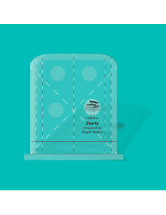 Shorty-Maschinen-Quiltwerkzeug Creative Grids 2