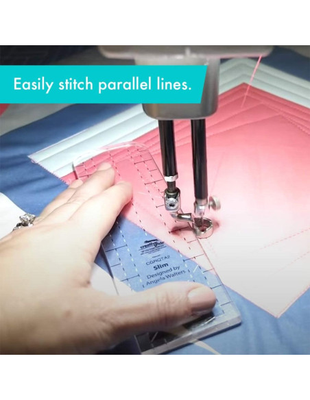 Schablone Slim Machine Quilting Tool Creative Grids