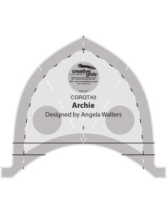 Archie Lineal für Maschinenquilten Creative Grids