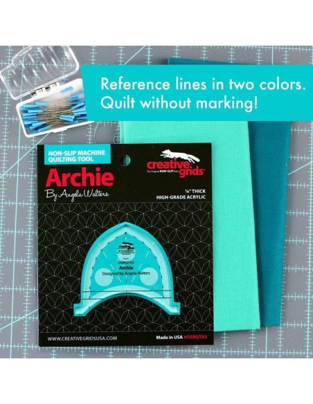 Archie Lineal für Maschinenquilten Creative Grids