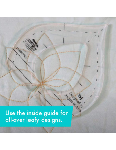 Taj Machine Quilting Tool Creative Grids Regel