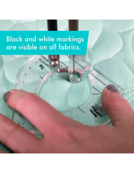 Taj Machine Quilting Tool Creative Grids Regel