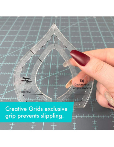 Taj Machine Quilting Tool Creative Grids Regel