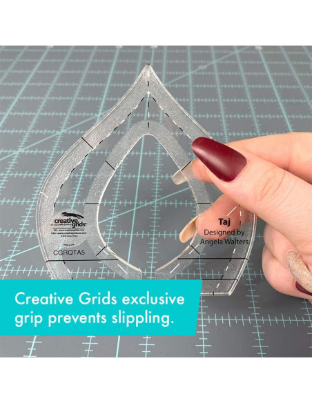Taj Machine Quilting Tool Creative Grids Regel