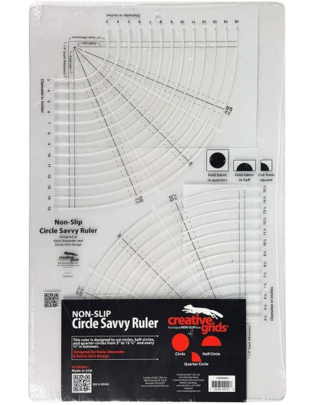 Regel Circle Savvy 11,75" x 18,5" Creative Grids