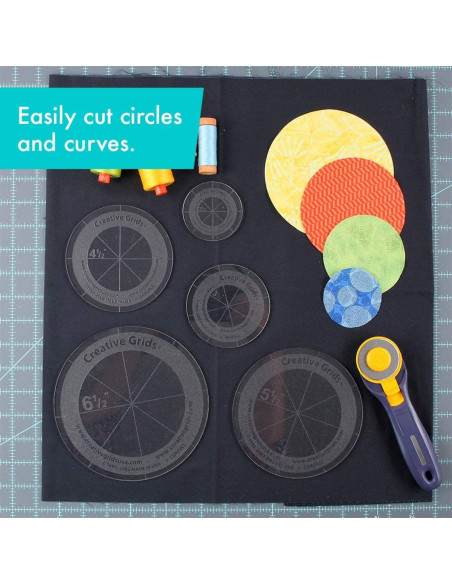 Set von 5 Kreisschablonen Creative Grids