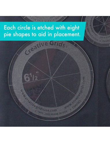 Set von 5 Kreisschablonen Creative Grids