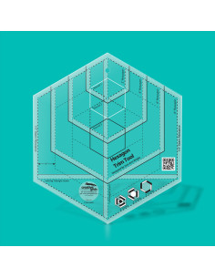 Hexagon-Schablone Trim Tool Creative Grids 2