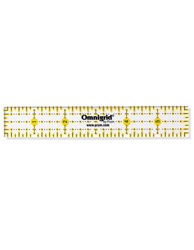 Omnigrid Patchwork-Lineal 1 x 6 Zoll