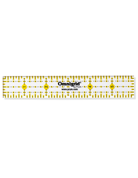 Omnigrid Patchwork-Lineal 1 x 6 Zoll
