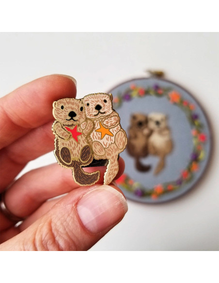 Magnetischer Nadelhalter - Otter