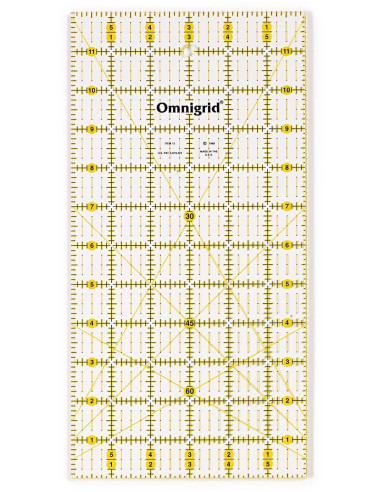 Omnigrid Patchwork-Lineal 6 x 12 Zoll