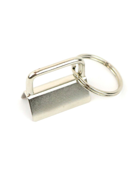 Set aus 2 Schlüsselanhänger und Riemen - Silber