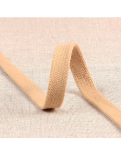 Flaches geflochtenes Band für Sweatshirt - Beige