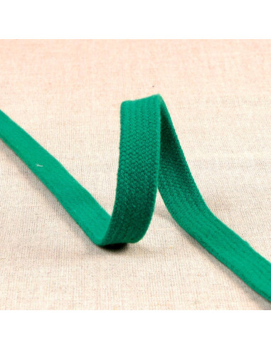 Flaches geflochtenes Band für Sweatshirt - Grün