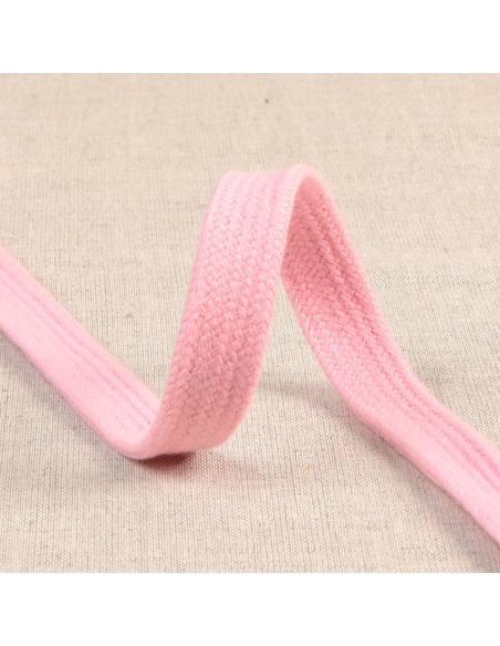 Flaches geflochtenes Band für Sweatshirt - Rosa
