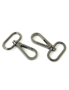 Set aus 2 Metallkarabinern - Gewehrlauf 25 mm