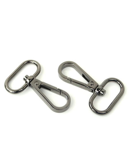 Set aus 2 Metallkarabinern - Gewehrlauf 25 mm