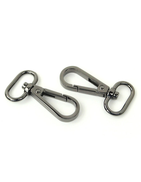Set aus 2 Metallkarabinern - Gewehrlauf 19 mm