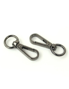 Set aus 2 Metallkarabinern - Gewehrlauf 12,7 mm