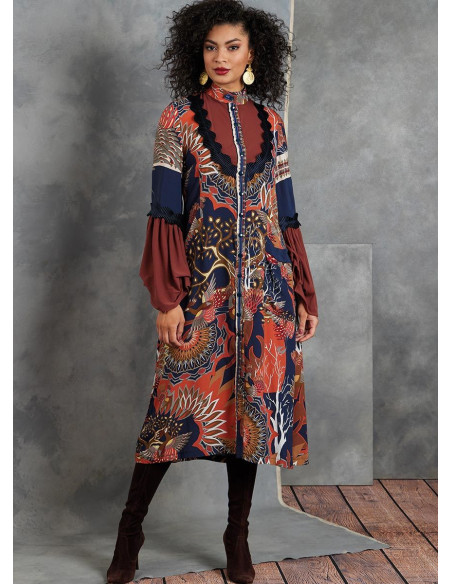 Kleid- und Tunika-Schnittmuster - Vogue 1904