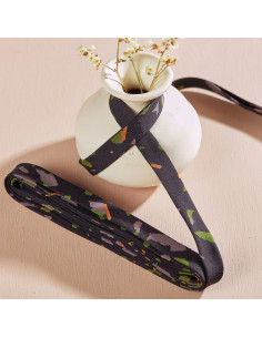 Viskose-Modal-Schrägband Candy Rock Divine Parma pro Meter - Atelier Brunette