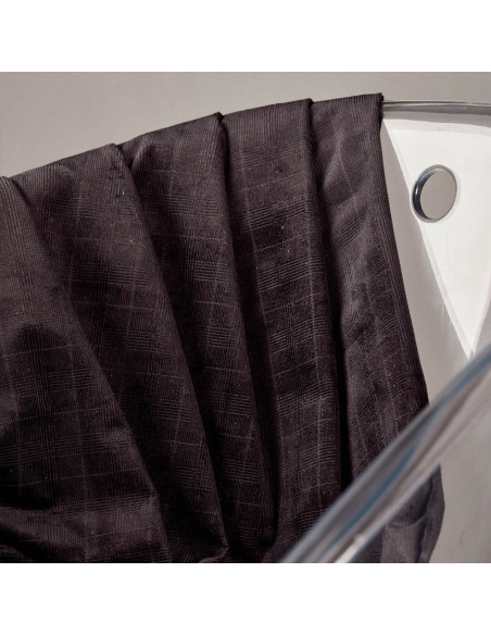 Dandy Velvet Black Samtstoff - Atelier Brunette