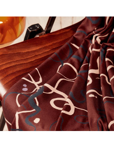Viskosestoff Misty Rust - Atelier Brunette