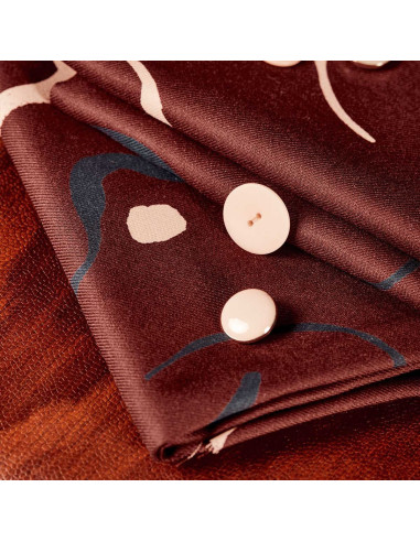 Viskosestoff Misty Rust - Atelier Brunette