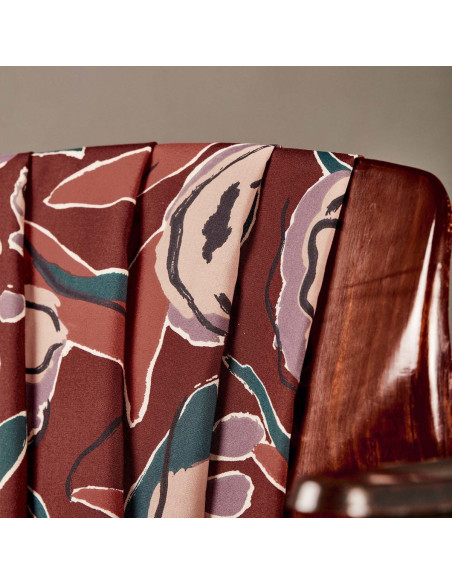 Viskosestoff Peony Rust - Atelier Brunette