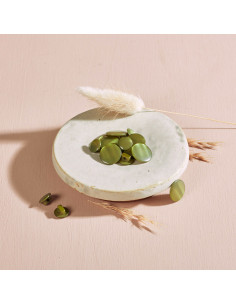 Swing-Knopf - Matcha-Blatt