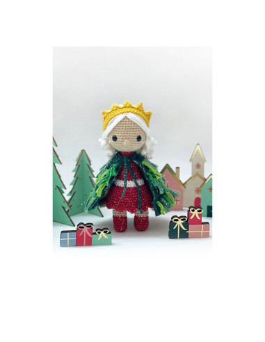 Buch über Weihnachts-Puppen und Amigurumis zum Häkeln