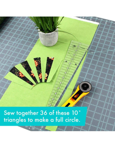 Dreiecklineal 10° Creative Grids