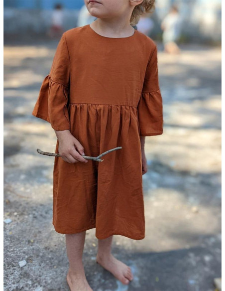 Boho-Kleid-Schnittmuster Linotte - Marmaï Patterns