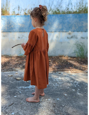 Boho-Kleid-Schnittmuster Linotte - Marmaï Patterns