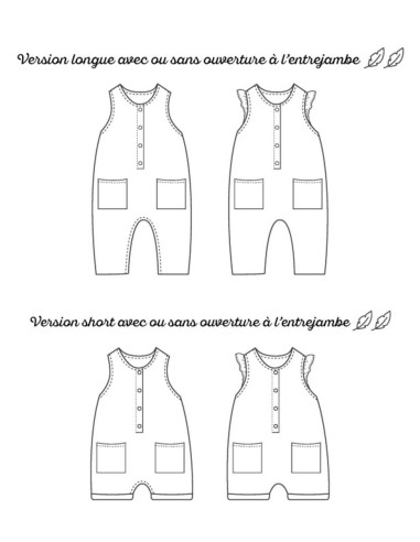 Pinson-Anzugmuster - Marmaï Patterns